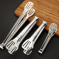 304 stainless steel multi-purpose heavy-duty tongs - kitchen, buffet, home use - perfect for steak, bread, stir-fries, grilled meat, and food serving