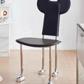 Mickey mouse cartoon chair makeup stool - home backrest vanity chair for girls' bedroom dressing table - mid-century designer style