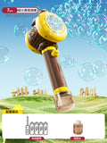 2025 new cartoon electric bubble machine - kids' handheld automatic bubble wand - summer beach family fun toy