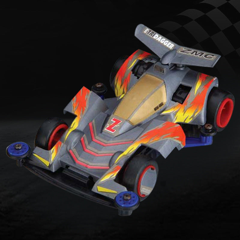 New arrival childhood four-wheel drive model whirlwind charge spider king racing kids boys assemble toys birthday gift