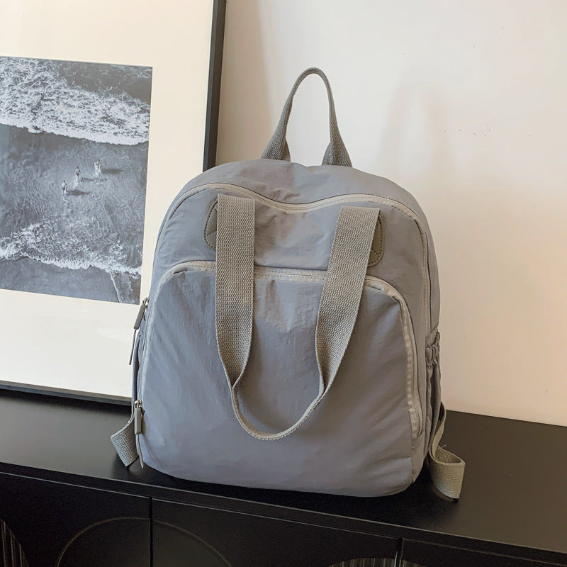 Cross-border spot wholesale commuter casual simple bag large capacity women's backpack multi-functional versatile fashion backpack