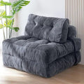 Lazy sofa single living room dual-purpose foldable sofa bed casual tatami reclining human dog house compression sofa