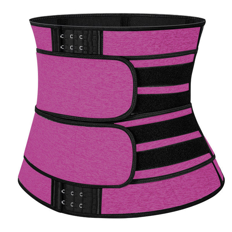 Manufacturer cross-border velcro waist belt sports fitness double thickened postpartum belt belly belt women's heattech shaping belt