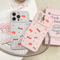 Full coverage cartoon animal design phone case for apple 17 pro max, cute and fun iphone 18 protective cover for 15