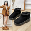 Exportthick sole short snow boots for women new arrivalheight-increasing cotton shoes winterpetitesheattech short boots for women wholesale