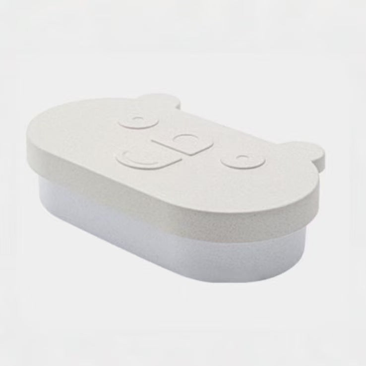 Cartoon easy bear wheat straw lunch box office worker bento box student lunch box with compartment microwave oven lunch box