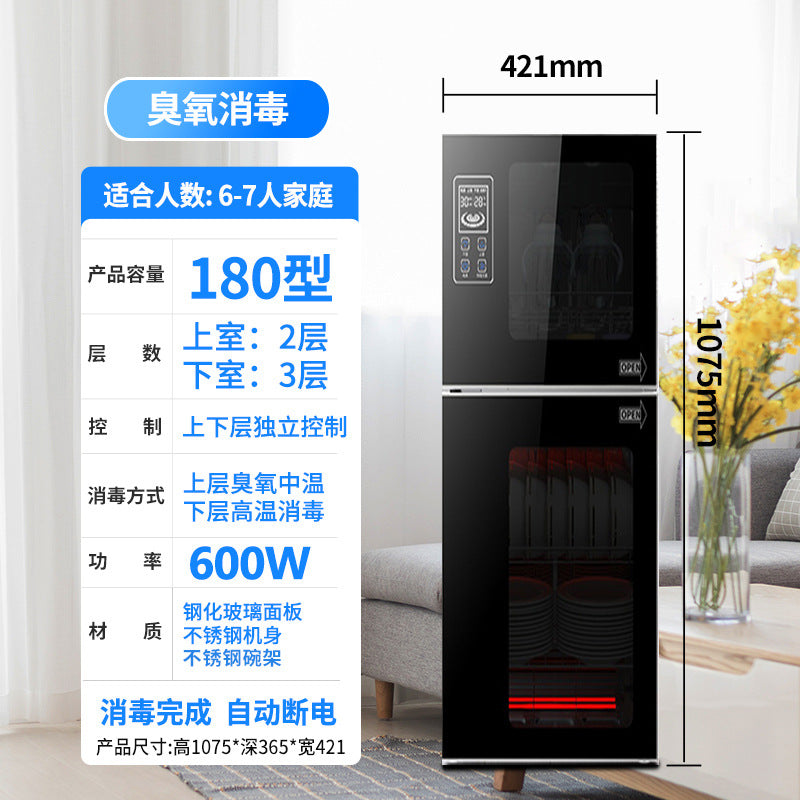 Wholesale stainless steel disinfection cabinet - commercial/industrial grade, small kitchen countertop/free-standing, household dish and utensil high-temperature sterilization cabinet