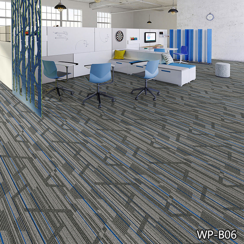 Large area carpet, fully padded, thickened, wear-resistant, easy to clean, commercial grade carpet for billiard halls, hotels, office buildings, and offices
