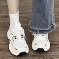 Dad shoes women's 2026 summer autumnew arrival women's mesh breathable whiteheight increaser small casual sports women's shoes