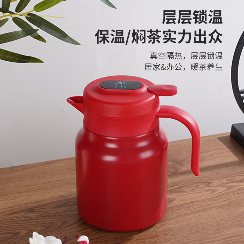 316 stainless steel tea infuser kettle - large capacity, perfect for home brewing, tea separation, and hot water dispensing - ideal business gift