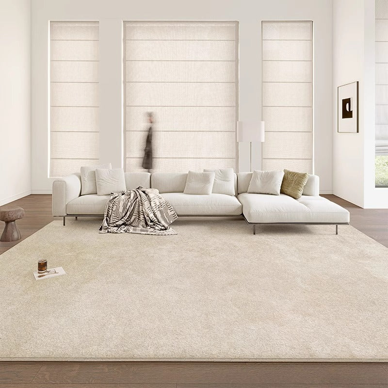 Carpet living room bedroom  new bedside light luxury high-end floor mat thick large area full coverage stain-resistant easy to care for
