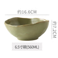 6.5inch bowl-fruit green