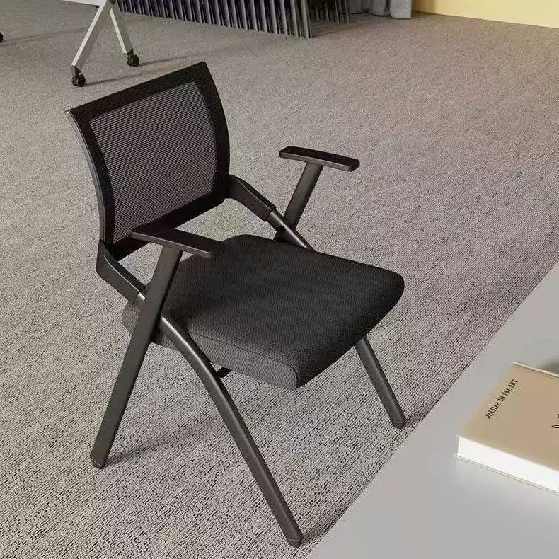 Training folding chair backrest with table board conference room training table and chair all-in-one stool foldable office chair training chair