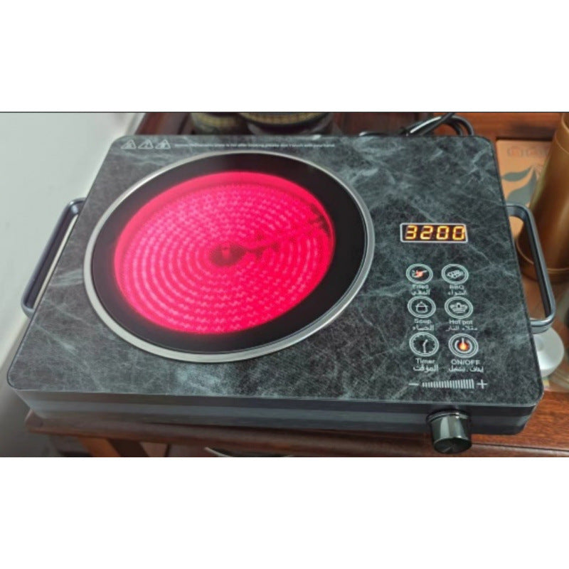 Commercial electric ceramic stove for home3500w stir-fry cross-border induction cooker smart desktop tea stove high power american standard