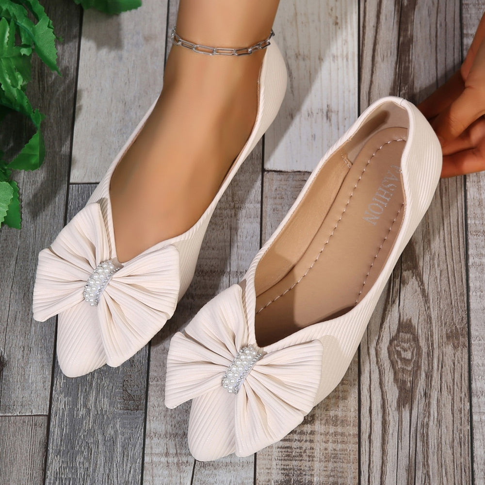 French bow slip-ons with skirt:  spring/summer new arrivals - versatile, casual, and stylish driving loafers