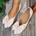 French bow slip-ons with skirt:  spring/summer new arrivals - versatile, casual, and stylish driving loafers