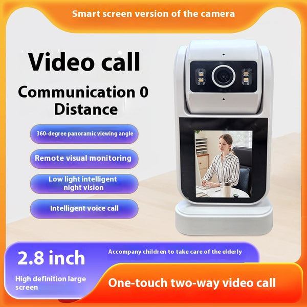 定制家用手机远程可视对讲高清夜视室内wifi监控摄像头IPcamera