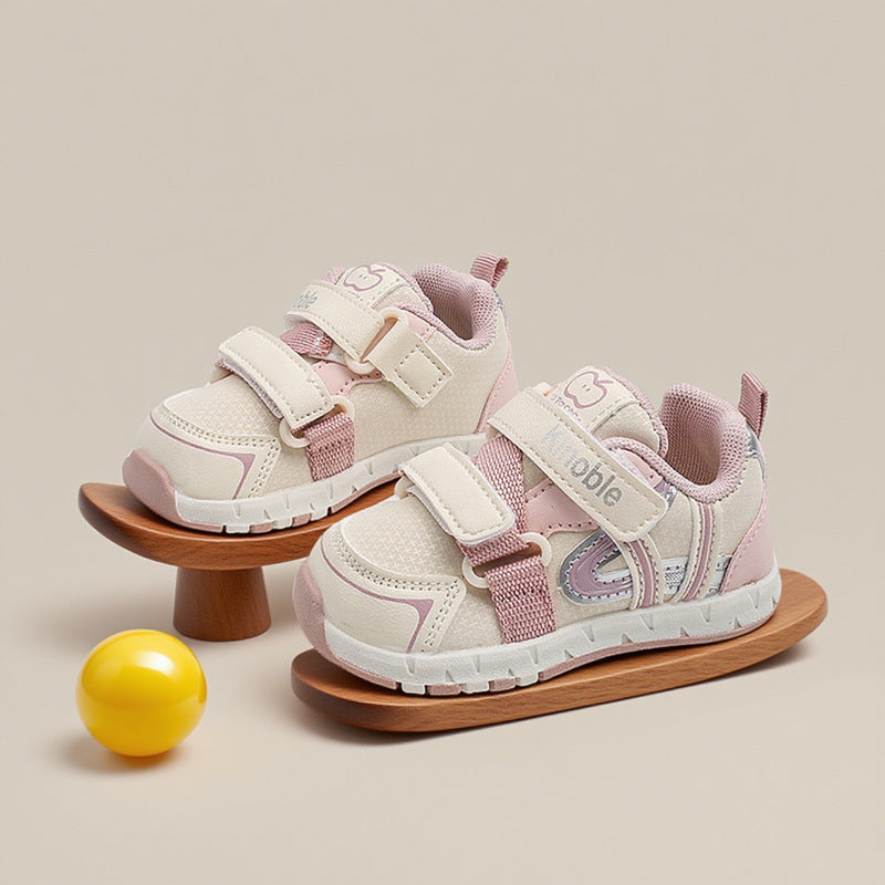 autumn new arrivals: soft-soled walking shoes for toddlers (ages 1-3) - waterproof leather sneakers for baby boys and girls