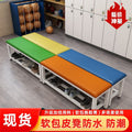 Long bench shoe changing bench for home bench dressing room bathroom dining table fitness clothing store stadium rest bench