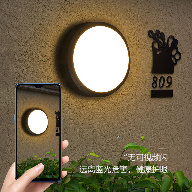 Three-proof ceiling light Simple outdoor waterproof and insect-proof balcony corridor Villa courtyard eaves Eaves Super bright ceiling light