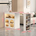 Living room partition telescopic bar table cream style popular entrance light luxury slate sideboard small apartment folding bar