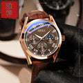 2025 men's automatic non-mechanical quartz bowl watch - luminous fashion casual watch for young men
