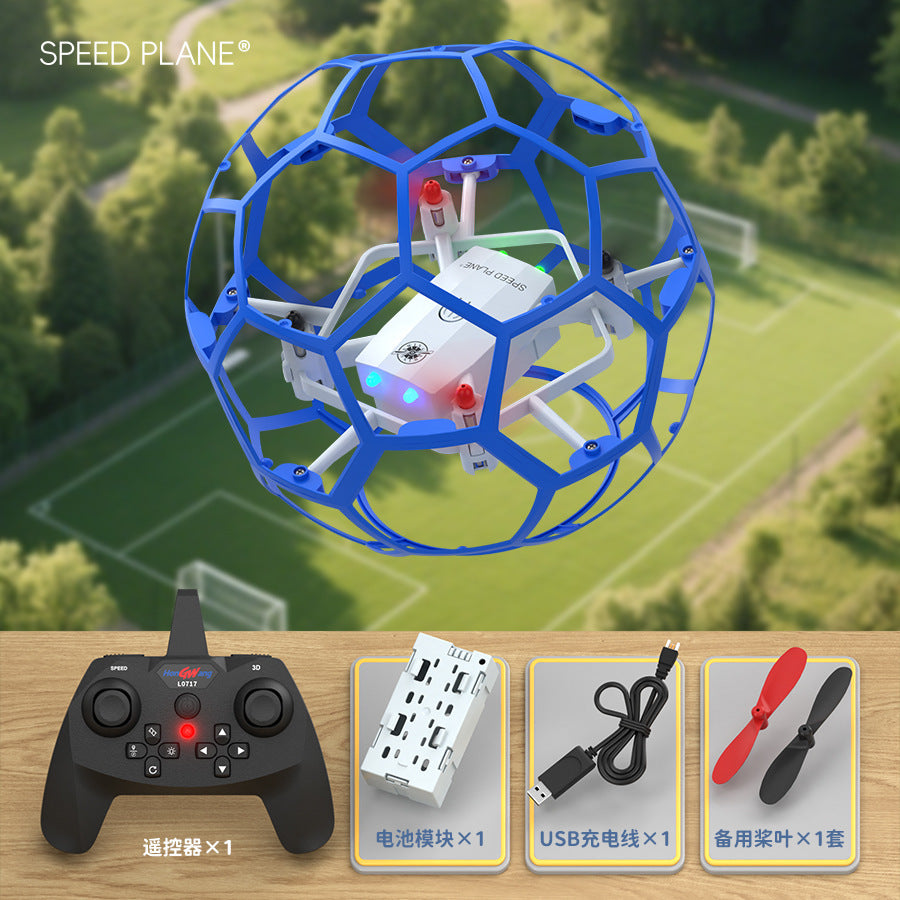 new product football drone youth competition special kids fixed height four-axis remote control aircraft toy wholesale