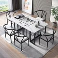 Tea table office living room slate set of tables and chairs desktop for home tea table accessible luxury combination all-in-one coffee table