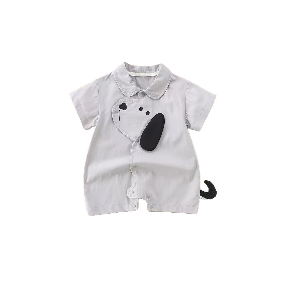 Summer newborn infant lightweight romper baby summer outfit short sleeve baby onesie cartoon super cute outdoor romper