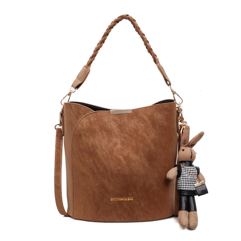 2025 new fashion women's bag - casual, minimalist, high-capacity, stylish shoulder bag, underarm bag, crossbody bag, and tote bucket bag