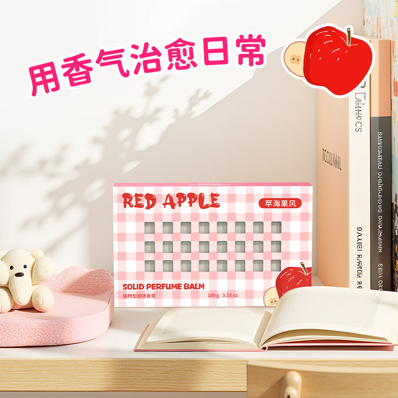 Brick hidden car balm toilet fragrance balm bathroom car bedroom solid fragrance car aromatherapy brick
