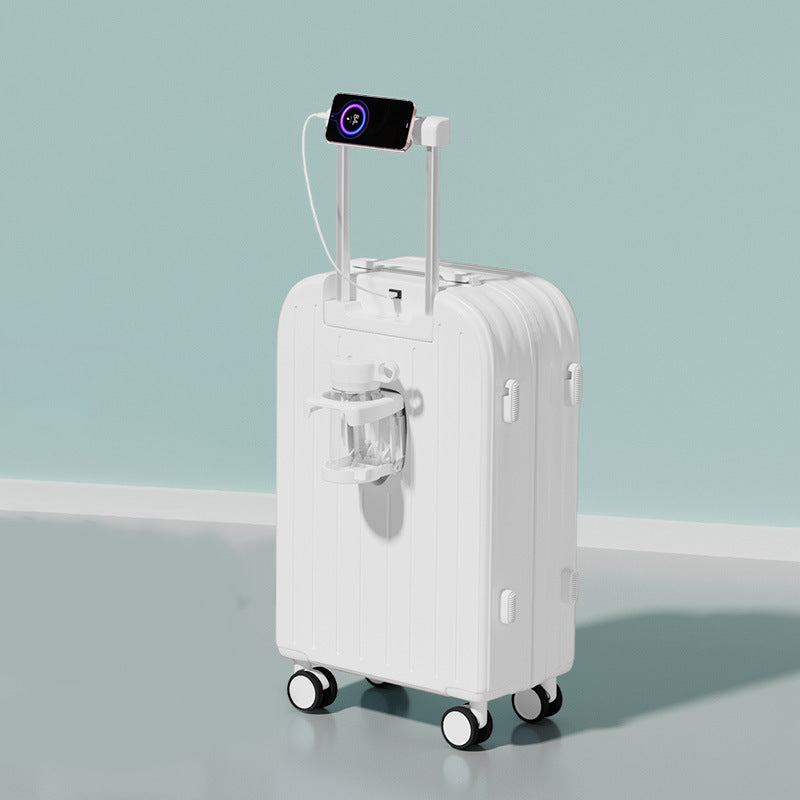 New 26-inch child and mother suitcase, men's and women's universal wheel trolley case, strong and durable password case, 20-inch suitcase