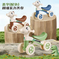 Balance bike for 1-3 year olds, pedal-free scooter, balance scooter, baby walker, four-wheeled scooter for toddlers