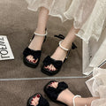 summer new arrivals: plus-size women's high-heeled sandals for cross-border e-commerce. available in sizes 35-42. wholesale options available. dropshipping to  and