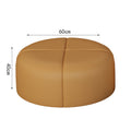Brown round stool 60cm