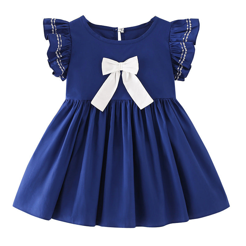 Girls' dresses : new children's clothing, big & tall girls' bow princess dress