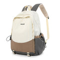 Outdoor backpack color block student backpack college style casual outdoor travel college student schoolbag lightweight backpack for men