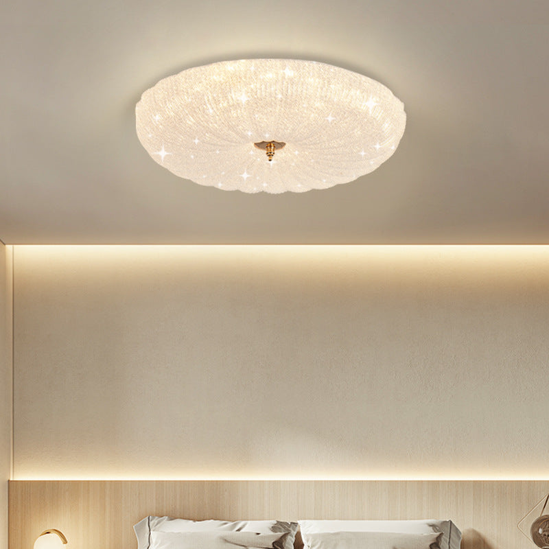 [Strict selection] Bedroom main light Gypsy ceiling light modern simple round minimalist master bedroom room light