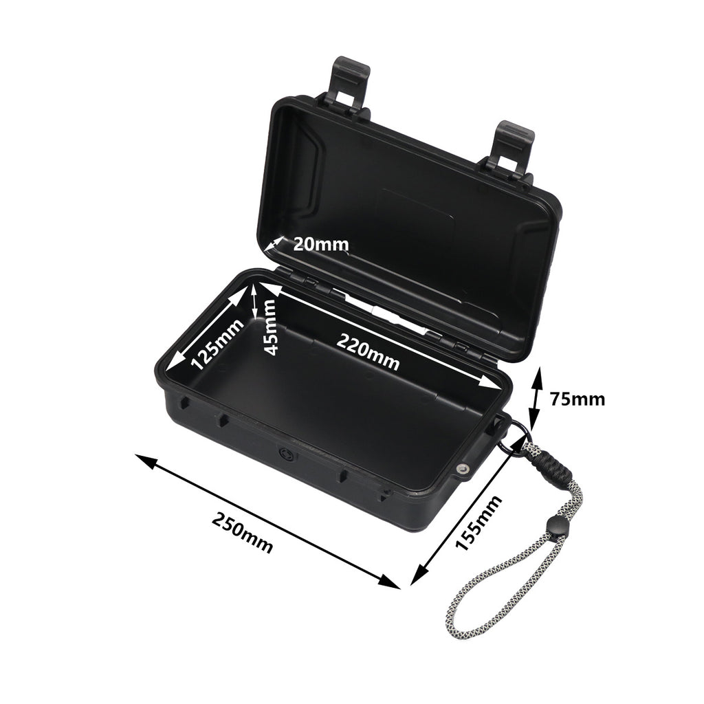 Outdoor small equipment Mini storage box Portable box Camera protective box IP67 waterproof storage box Internal mold can be determined