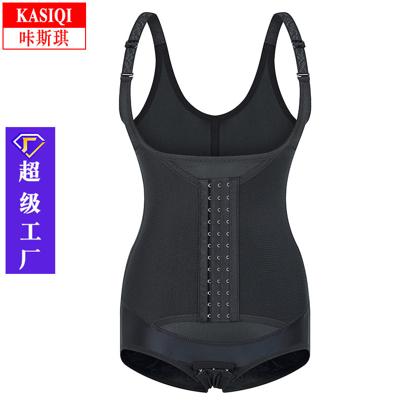 Butt shaperplus size breast support corset body shaping waist suspender jumpsuit waist lifting butt tops