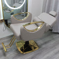 Barber shop chair can be reclined and lifted classypopular hairdressing chair hair salon special shaving lounge chair barber chair