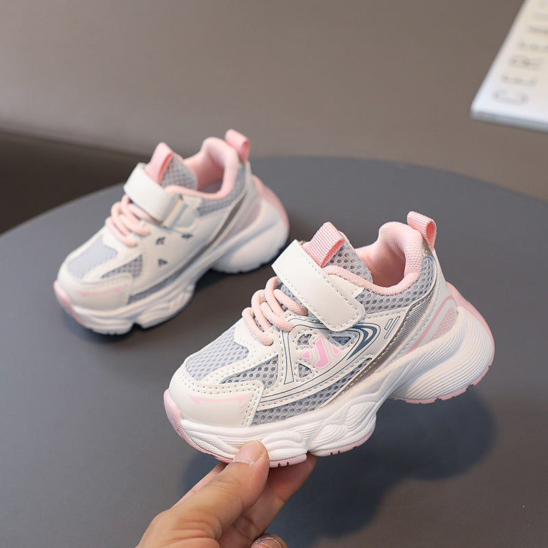 autumn new arrivals: kids' athletic shoes - breathable mesh sneakers for boys & girls, baby shoes, chunky dad shoes, casual shoes