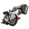 Nanwei brushless electric circular saw 6inch lithium electric kitchen knife saw power tool cutting machine woodworking stone hand push saw circular saw