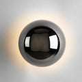Bedroom modern wall lamp round background wall corridor eclipse bedside lamp scandinavian decoration aisle living room casual