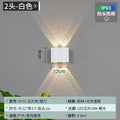 Outdoor waterproof wall lamp - modern minimalist style for bedroom bedside, hallway, outdoor villa courtyard - waterproof, hardwired wall sconce