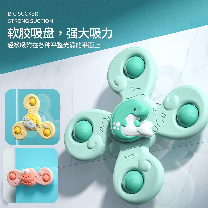 1 year old 0 a 6 months or more 8 2 baby toys dining chair suction cup rotation music baby early education puzzle grasp training