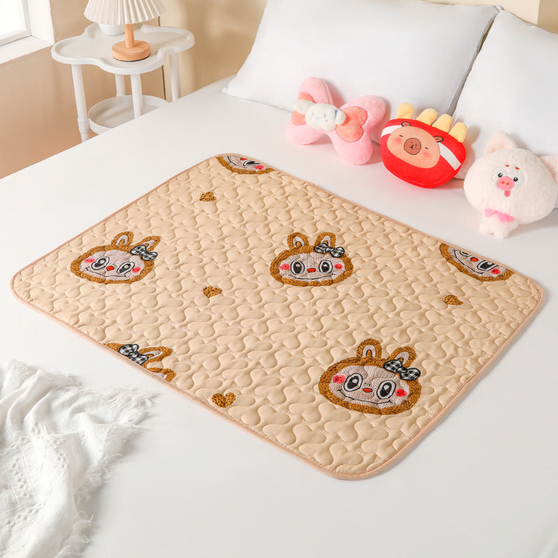 Waterproof washable large bed baby changing pad nursing pad adult period bed pad women's menstrual pad student dormitory