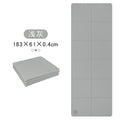 tpe folding yoga mat, 4mm thin portable outdoor eco-friendly odorless balance mat for sports and fitness