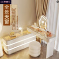New arrival mirror dressing table for home bedroom classy sense chest all-in-one dressing table casual solid wood long dressing table