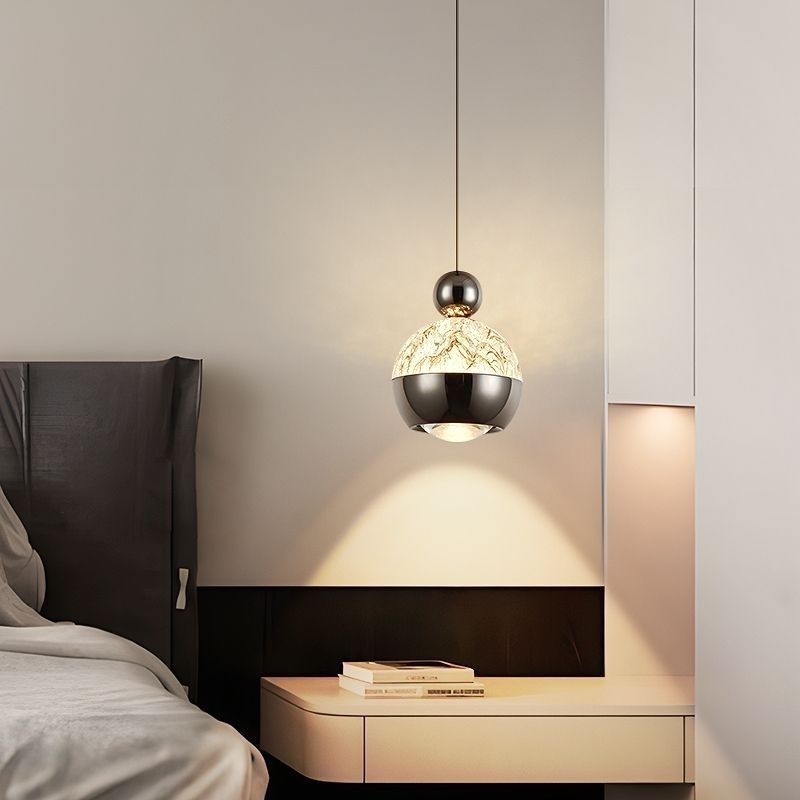 Hand scan sensor new arrival bedside chandelier casualfashion voice iceberg popular small chandelier adjustable bedside hanging wire lamp